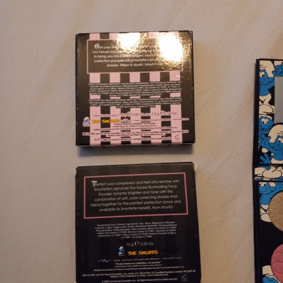 2 Too Faced Smurfette Palettes - Picture 4 of 4